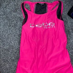 bebe sport tank top